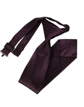 Load image into Gallery viewer, BLACKTIE Plum &quot;Eternity&quot; Kids Necktie