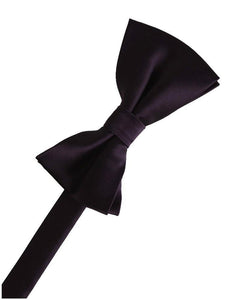 BLACKTIE Plum "Eternity" Kids Bow Tie