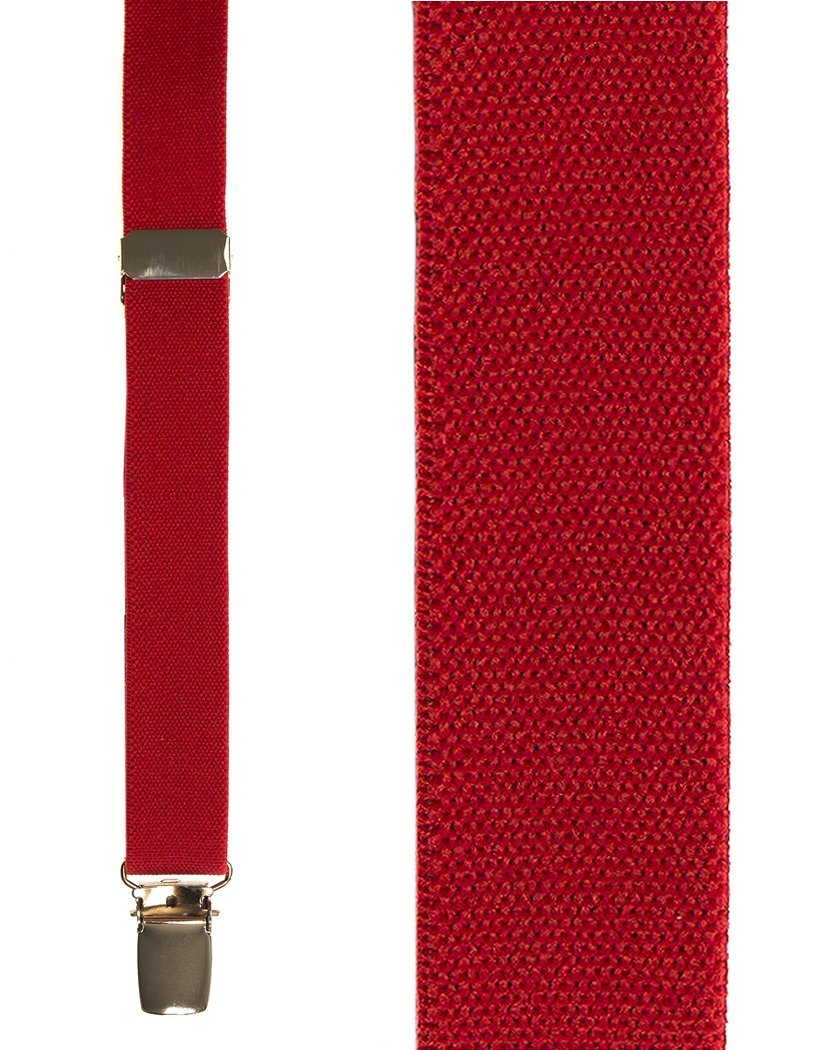 Cardi Kids Red Oxford Suspenders