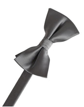 Load image into Gallery viewer, BLACKTIE Silver &quot;Eternity&quot; Kids Bow Tie