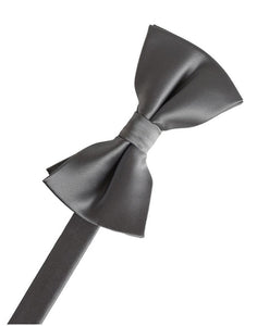 BLACKTIE Silver "Eternity" Kids Bow Tie