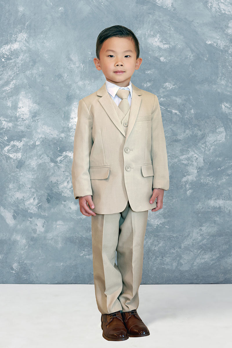 Tie Boys Beige Suit Boys Beige Suit Sales