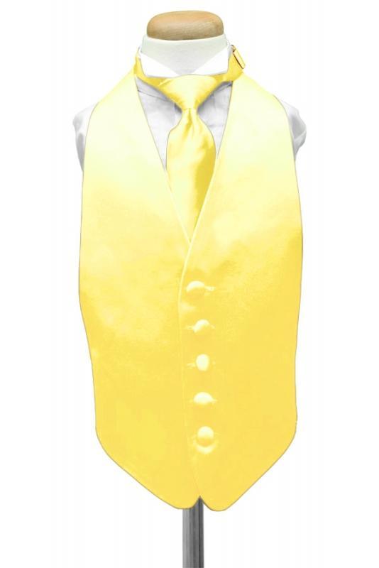 Cardi Sunbeam Luxury Satin Kids Tuxedo Vest