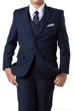 Load image into Gallery viewer, Tazio "Jacob" Kids Navy 5-Piece Suit