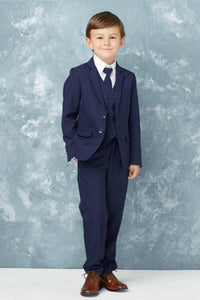 Tip Top "Stanford" Kids Navy Suit 5-Piece Set