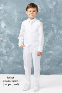 Tip Top "Stanford" Kids White Suit 5-Piece Set