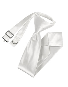 BLACKTIE White "Eternity" Kids Necktie