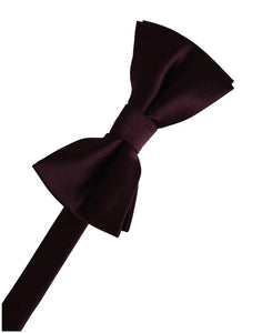 BLACKTIE Wine "Eternity" Kids Bow Tie